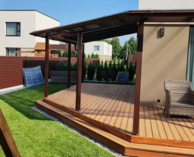 Stato Broliai. Terasų, stoginių montavimas. / Stato Broliai, MB / Darbų pavyzdys ID 3264891