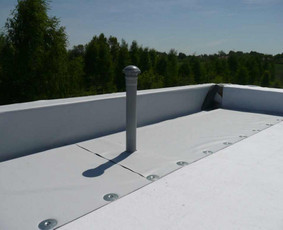 Plokščių Stogų Dengimas Pvc, Epdm ir bitumine Danga / Tvirti stogai / Darbų pavyzdys ID 3265105