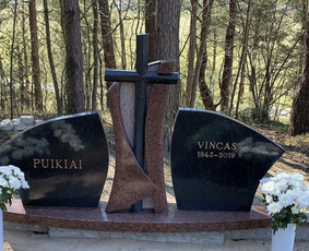 Paminklai, meniški antkapiai, granito plokštės / Kauno Antkapiai / Darbų pavyzdys ID 3266101