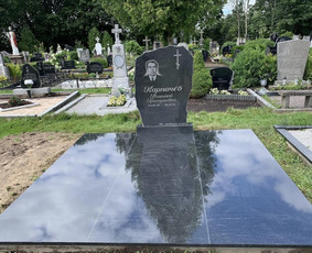 Paminklai, meniški antkapiai, granito plokštės / Kauno Antkapiai / Darbų pavyzdys ID 3266111