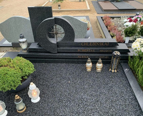 Paminklai, meniški antkapiai, granito plokštės / Kauno Antkapiai / Darbų pavyzdys ID 3266171