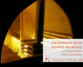 Mobili pirtis! Mobilus Kubilas! Nuoma Alytuje / Mobili pirtis! Mobilus Kubilas! / Darbų pavyzdys ID 3266189