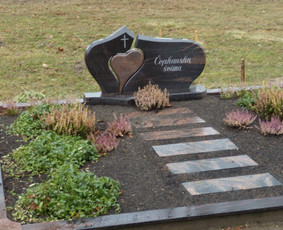 Paminklai, meniški antkapiai, granito plokštės / Kauno Antkapiai / Darbų pavyzdys ID 3266235