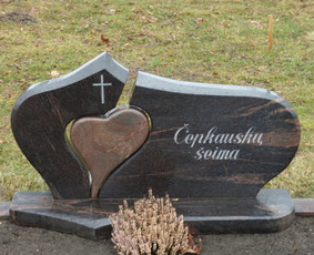 Paminklai, meniški antkapiai, granito plokštės / Kauno Antkapiai / Darbų pavyzdys ID 3266237