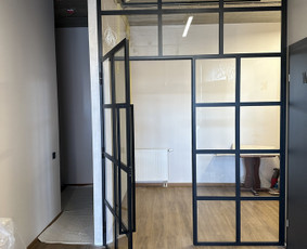 Metalines Stiklo konstrukcijos,pertvaros, laiptu tureklai / Andzej / Darbų pavyzdys ID 3266301