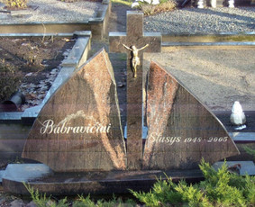 Paminklai, meniški antkapiai, granito plokštės / Kauno Antkapiai / Darbų pavyzdys ID 3266333