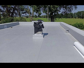 Plokščių Stogų Dengimas Pvc, Epdm ir bitumine Danga / Tvirti stogai / Darbų pavyzdys ID 3266889