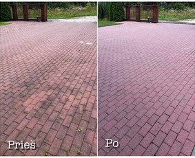 Trinkelių,terasų,fasadų,kietų paviršių plovimas / Švaros Švyturys / Darbų pavyzdys ID 3267497