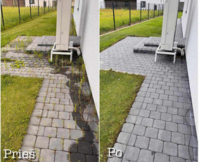 Trinkelių,terasų,fasadų,kietų paviršių plovimas / Švaros Švyturys / Darbų pavyzdys ID 3267501