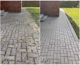 Trinkelių,terasų,fasadų,kietų paviršių plovimas - Trinkelių valymas - 4 Trinkelių valymas - Trinkelių,terasų,fasadų,kietų paviršių plovimas - 4