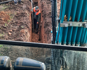 Melioracija - Žemės kasimo darbai. Mini ekskavatoriaus paslaugos. - 2