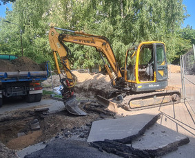 Račioko,bobcat,mini ekskavatoriaus nuoma / Darius / Darbų pavyzdys ID 3269535