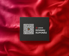 Dovanų kuponas. LOCKEDIN
Photo: LOCKEDIN