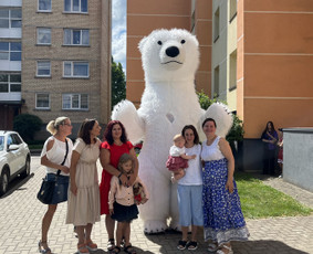 Baltas meškinas mažasis Barnis - Teminių vakarėlių organizavimas - 1 Teminių vakarėlių organizavimas - Baltas meškinas mažasis Barnis - 1