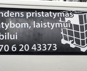 Geriamas vanduo,kubilui,statybom, kubinem bačkom - Vandens pristatymas - 3 Vandens pristatymas - Geriamas vanduo,kubilui,statybom, kubinem bačkom - 3