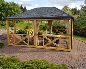 Stato Broliai. Terasų, stoginių montavimas. / Stato Broliai, MB / Darbų pavyzdys ID 3274357