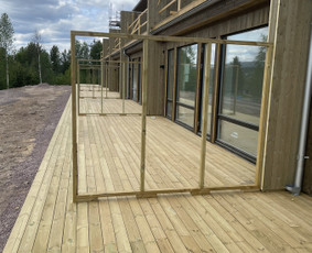 Karkasinių namų statyba, pirtys, sodo nameliai. / MB Teramona / Darbų pavyzdys ID 3274649