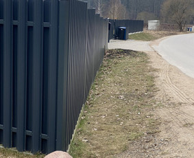 Tvorų montavimas. Skardinių tvorų gamyba / UAB VORMETA / Darbų pavyzdys ID 3275557