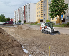 Sklypų valymas, pagrindų, vejos įrengimas,trinkelių klojimas / UAB "Pakrilė" / Darbų pavyzdys ID 3278995