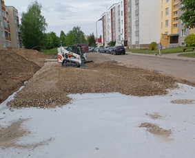 Sklypų valymas, pagrindų, vejos įrengimas,trinkelių klojimas / UAB "Pakrilė" / Darbų pavyzdys ID 3278997