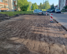 Sklypų valymas, pagrindų, vejos įrengimas,trinkelių klojimas / UAB "Pakrilė" / Darbų pavyzdys ID 3279003