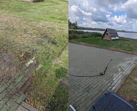 Fasadų,stogų ir kitų paviršių plovimas, srautinis valymas. / Švaros DNR / Darbų pavyzdys ID 3280185