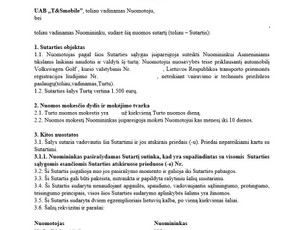 Buto nuomos sutartys - Advokato padėjėjos teisinės paslaugos ir mediacija - 1