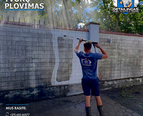 Trinkelių valymas - Trinkelių plovimas / Fasadų, stogų, kiemo plovimas - 1