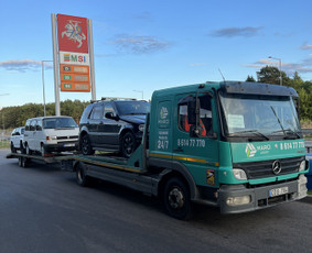 Automobilių pervežimas, transportavimas - Traliuko paslaugos Visa para - 1