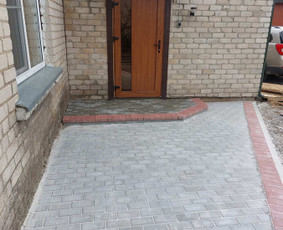 Trinkelių klojimas Kauno - Marijampolės apskrityse / Trinkelių klojimas / Darbų pavyzdys ID 3285071