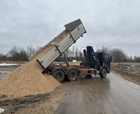 Statybinės technikos nuoma - Ekskavatoriaus nuoma nuo 35 h savivarčio nuoma - 4