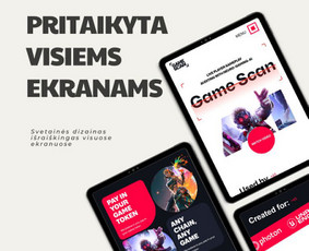 Svetainių kūrimas, Administravimas, Seo, Dizainas / DigiSpec | Vaidas Buslavičius / Darbų pavyzdys ID 3286995
