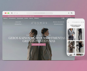 Svetainių dizainas (web design) - Shopify el. parduotuvių kūrimas, programavimas - 1