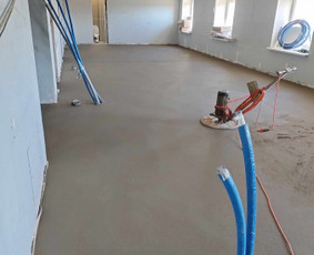 Betonavimo darbai, betonavimas - Grindų betonavimas.paruosiamieji darbai - 4