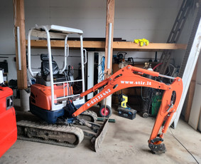 Ekskavatoriaus nuoma - Mini ekskavatorius nuoma, drenažo, lietaus nuotekų darbai - 1