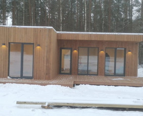 Karkasiniai ir moduliniai namai, terasos, pirtys / MB "Meistro Idėja" / Darbų pavyzdys ID 3288553