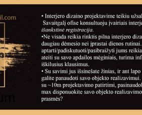 Interjero dizaineriai - Interjero dizainas - Da&scaron; - 1