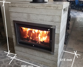 Židiniai Krosnelės Tiileri Krosnis Pristatomi dūmtarukiai / Termo zidiniai / Darbų pavyzdys ID 3288945
