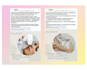 Reklamos, kurios atsiperka, mokymai, konsultacijos / Rasa Dambrauskaitė-Avižinė / Darbų pavyzdys ID 3292539