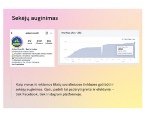 Facebook reklama - Reklamos, kurios atsiperka, mokymai, konsultacijos - 4