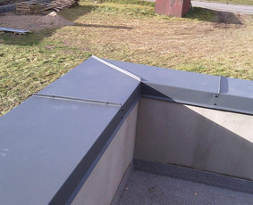 Palangių skardinimas - Skardinimo darbai, lankstymas - 2