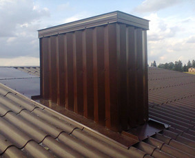 Kaminų įdėklų gamyba - Skardinimo darbai, lankstymas - 1