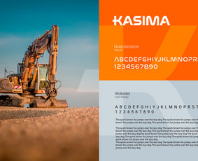 Kasima - statybinės technikos prekyba, nuoma, dalys  |   Vizualinio identiteto kūrimas - Logotipų kūrimas - Firminis stilius - Brandingas / brendas - www.glogo.eu - Gedas Meškūnas