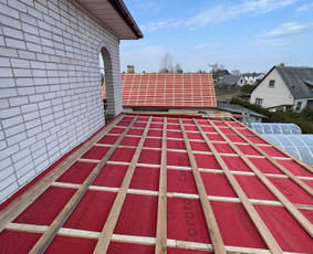 Statybos ir renovacijos darbai / Stogų dengimas, karkasai / Darbų pavyzdys ID 3293411