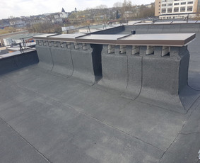 Bituminiai Prilydomi Plokšti Stogai / Stateksas / Darbų pavyzdys ID 3293419