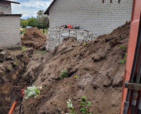 Ekskavatoriaus ir bobcat nuoma su operatoriumi. / Kasimas / Darbų pavyzdys ID 3293587