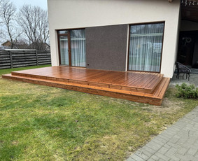 Karkasiniai ir moduliniai namai, terasos, pirtys / MB "Meistro Idėja" / Darbų pavyzdys ID 3293625