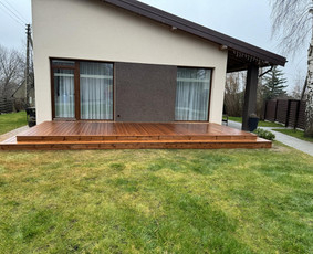 Karkasiniai ir moduliniai namai, terasos, pirtys / MB "Meistro Idėja" / Darbų pavyzdys ID 3293627