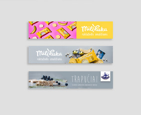 15 m. patirtis. Logo / Brand / Pakuotės / Kristina Galdikaitė / Darbų pavyzdys ID 625919