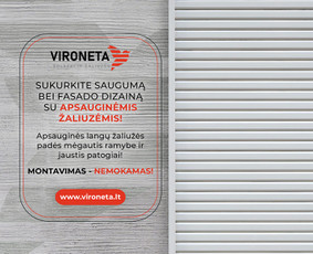 Klaipėda. Žaliuzės, Užuolaidos, Roletai, Romanetės. / MB "VIRONETA" / Darbų pavyzdys ID 3294453